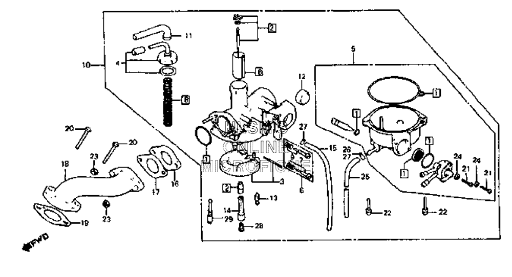 Honda Atc 200 Carb Diagram - Diagram For You